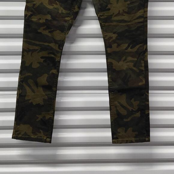 Galaxy by Harvic Camo Stretch Jeans Men’s 42x32 Green Brown Camouflage Outdoor - Picture 5 of 9